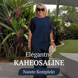 suvise populaarsuse, lõdva kaheosaline komplekt (ülemine + alumine)