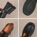Vela - Premium Mary Jane Nahksussid