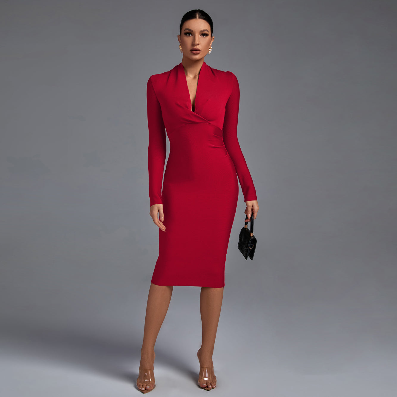Samara - Pika Varrukaga Kleid