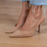 Marlene - Nude Slingback Kontsad